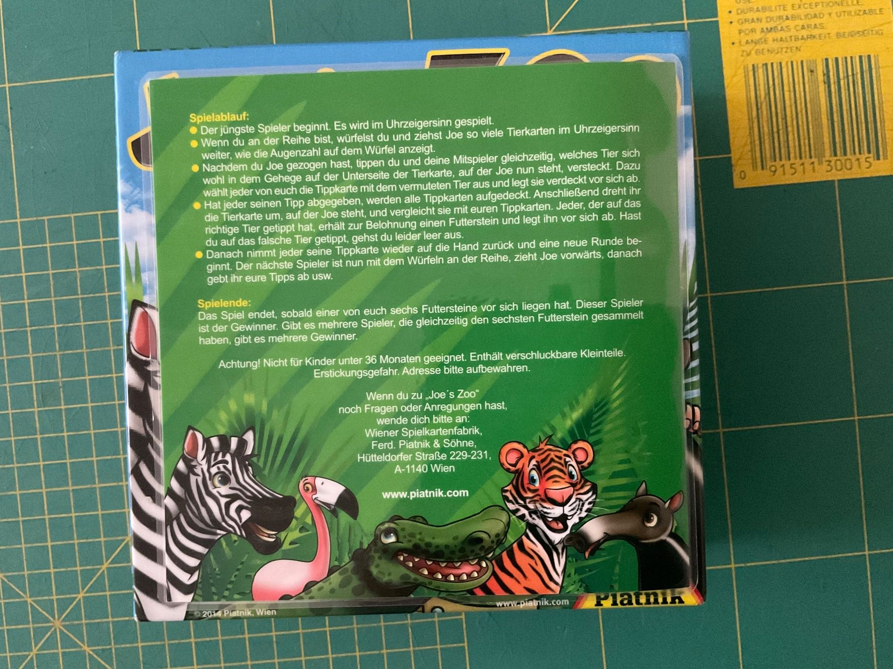 Spiele: Joe‘s Zoo – Gebraucht aus Hombrechtikon von spookycat 5