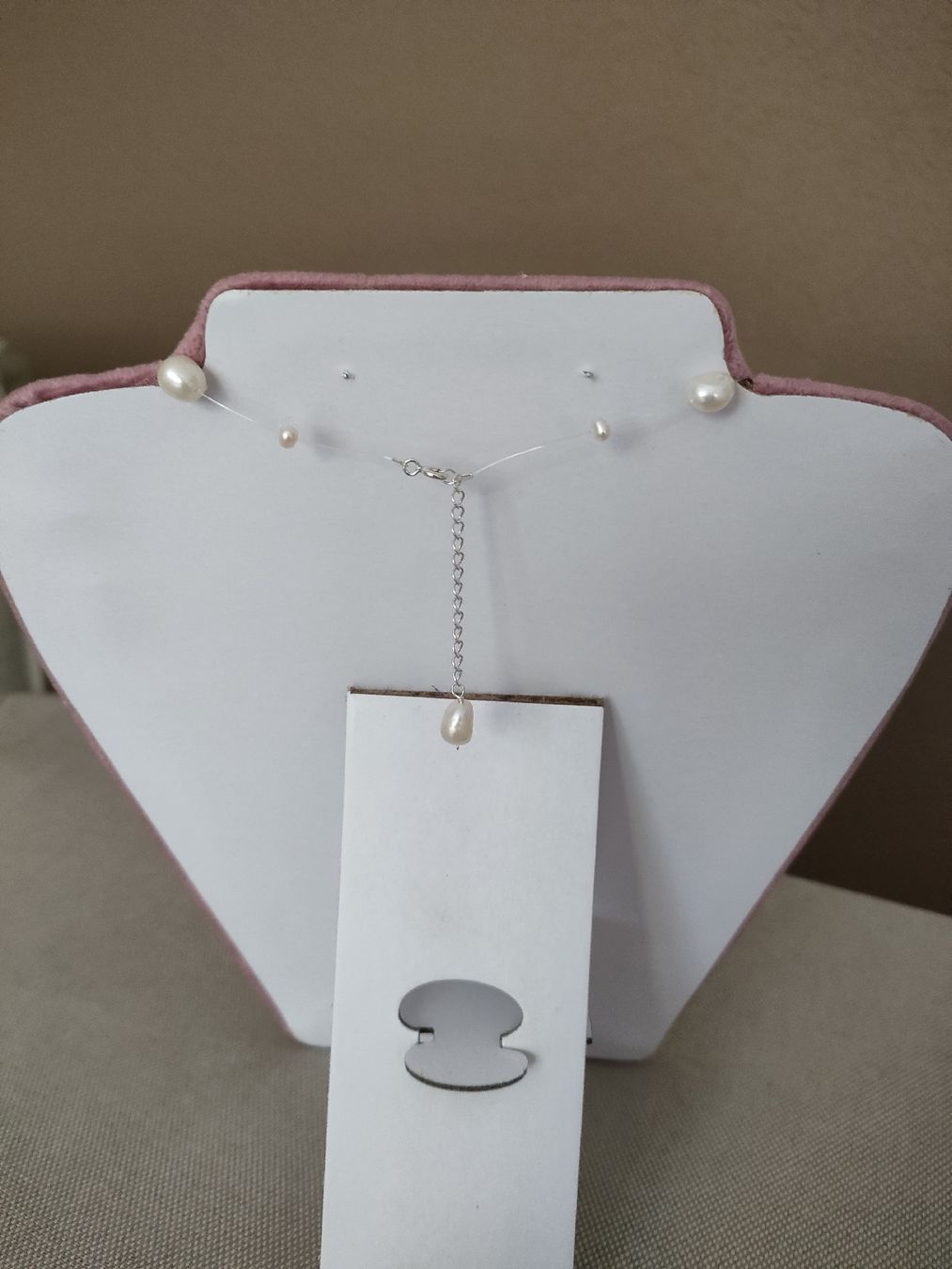 Catenine: Süsswasserperlen Kette-Set – Nuovo e nell'imballaggio originale da Bern venduto da Lidia.5 2