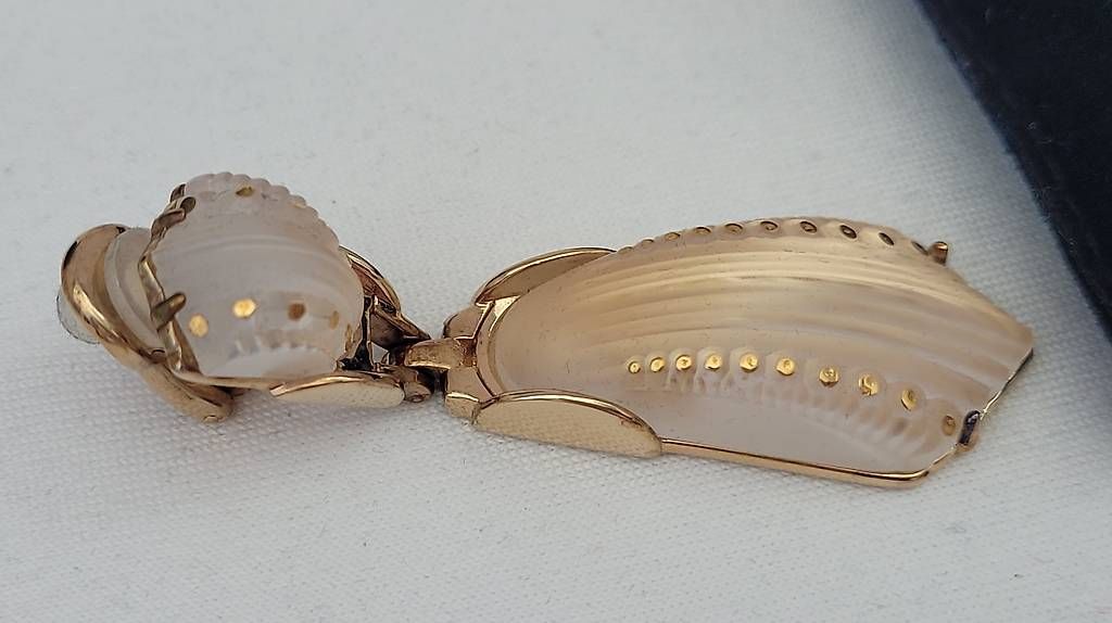 Lalique Orecchini pendenti & Orecchini a lobo: Lalique Ohrclips Kristall – Nuovo e nell'imballaggio originale da Neuhausen venduto da mar_ryh8 1