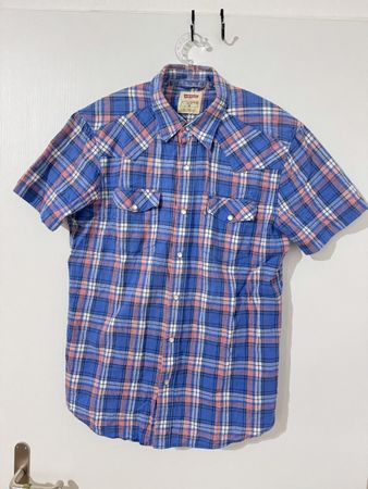 Levi's Vintage Kurzarmhemd kariert Grösse M top zustand 