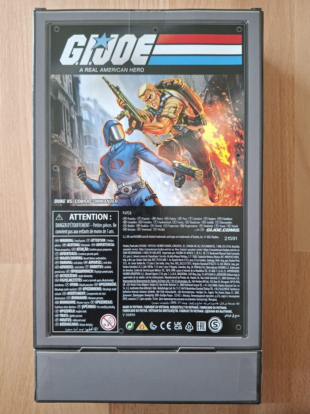 Hasbro Giocattoli: G.I. Joe "Duke VS CoCo" Hasbro Pulse Exclusive (O-Ring) – Nuovo (secondo la descrizione) da Iragna venduto da vicdeolive_0 1