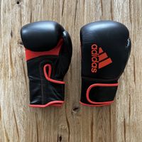 Boxhandschuhe Adidas schwarz rot guter Zustand