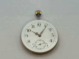 Glasshütte System Taschenuhr Werk Defekt