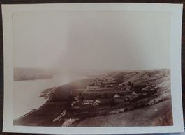 Vintage Foto Gegend am Fluss Wilija ca 1900