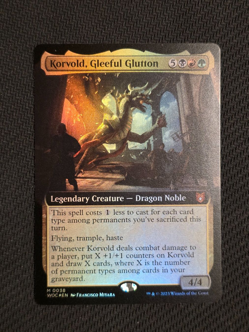 Magic The Gathering Carte collezionabili: Korvold, Gleeful Glutton  -  MTG – Usato da Zürich venduto da Semagets