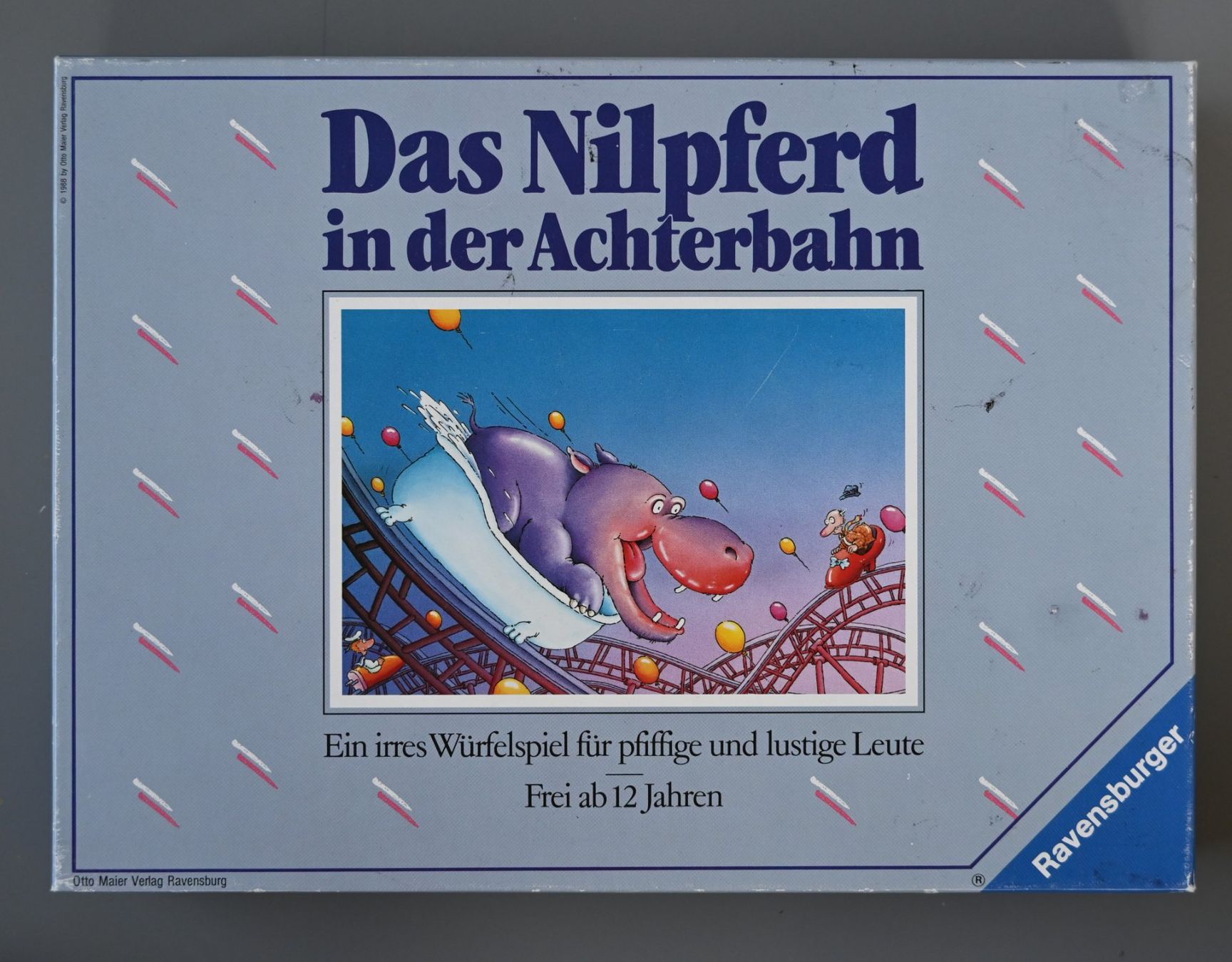 Ravensburger Giochi: Das Nilpferd in der Achterbahn Spiel – Usato da Dietikon venduto da Bhelbling