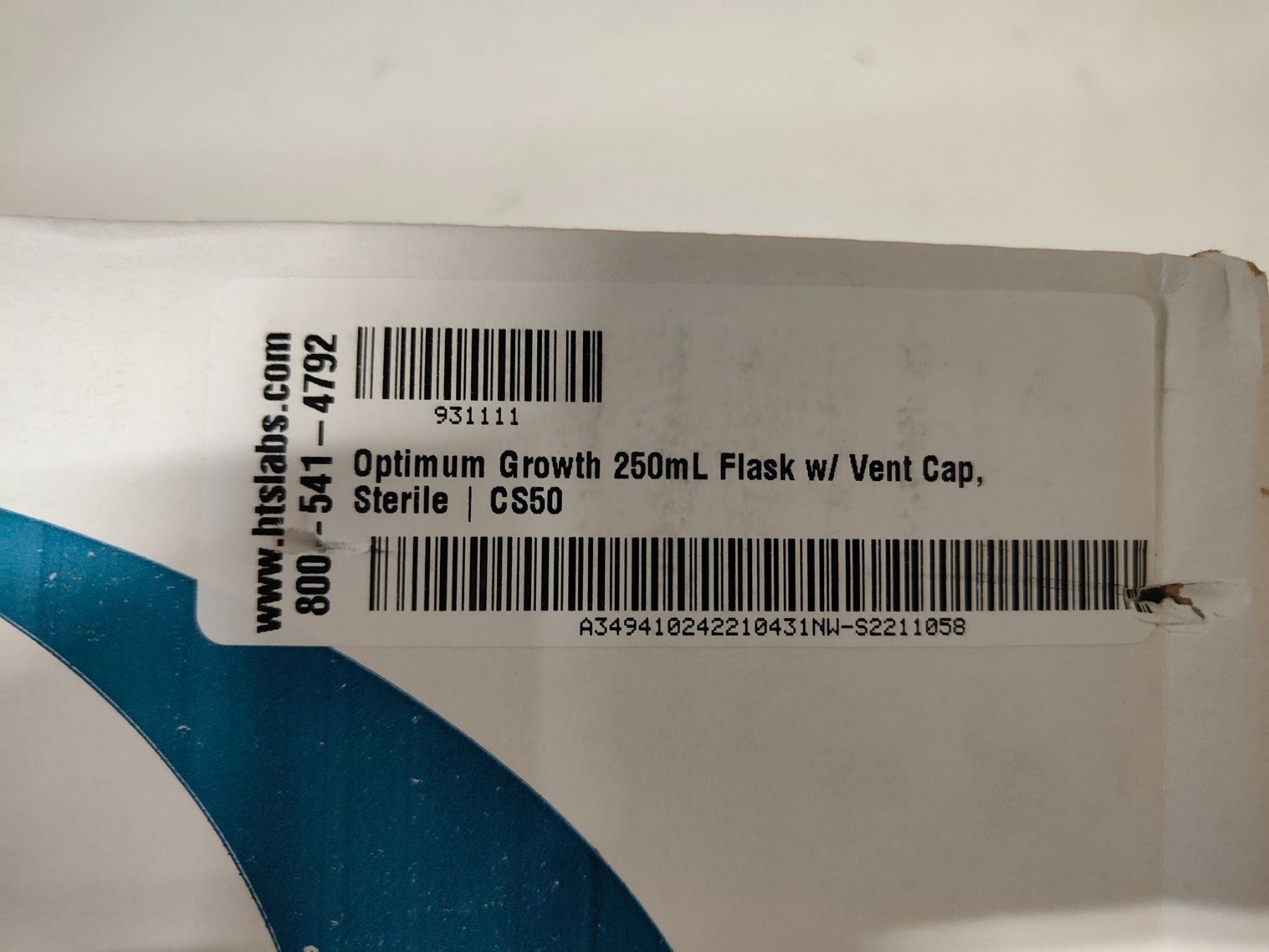 Messen: 50 Sterile Kolbenflaschen 250ml, Thomson Instruments – Neu und originalverpackt aus Zürich von Drengemann 1