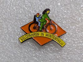 Ansteckpin 264: Velofahren in Winterthur