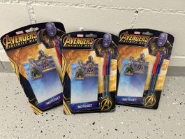 Avengers Infinity War Notizset mit Stift, Neu, 3 Stück!