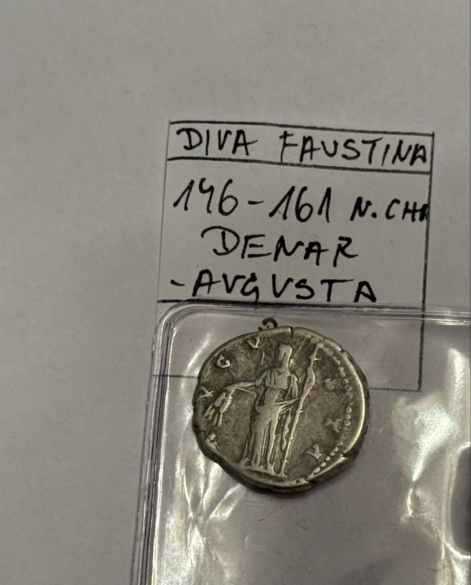 Alle Münzen: Silberdenar Diva Faustina  – Gebraucht aus Zürich von daki81 1