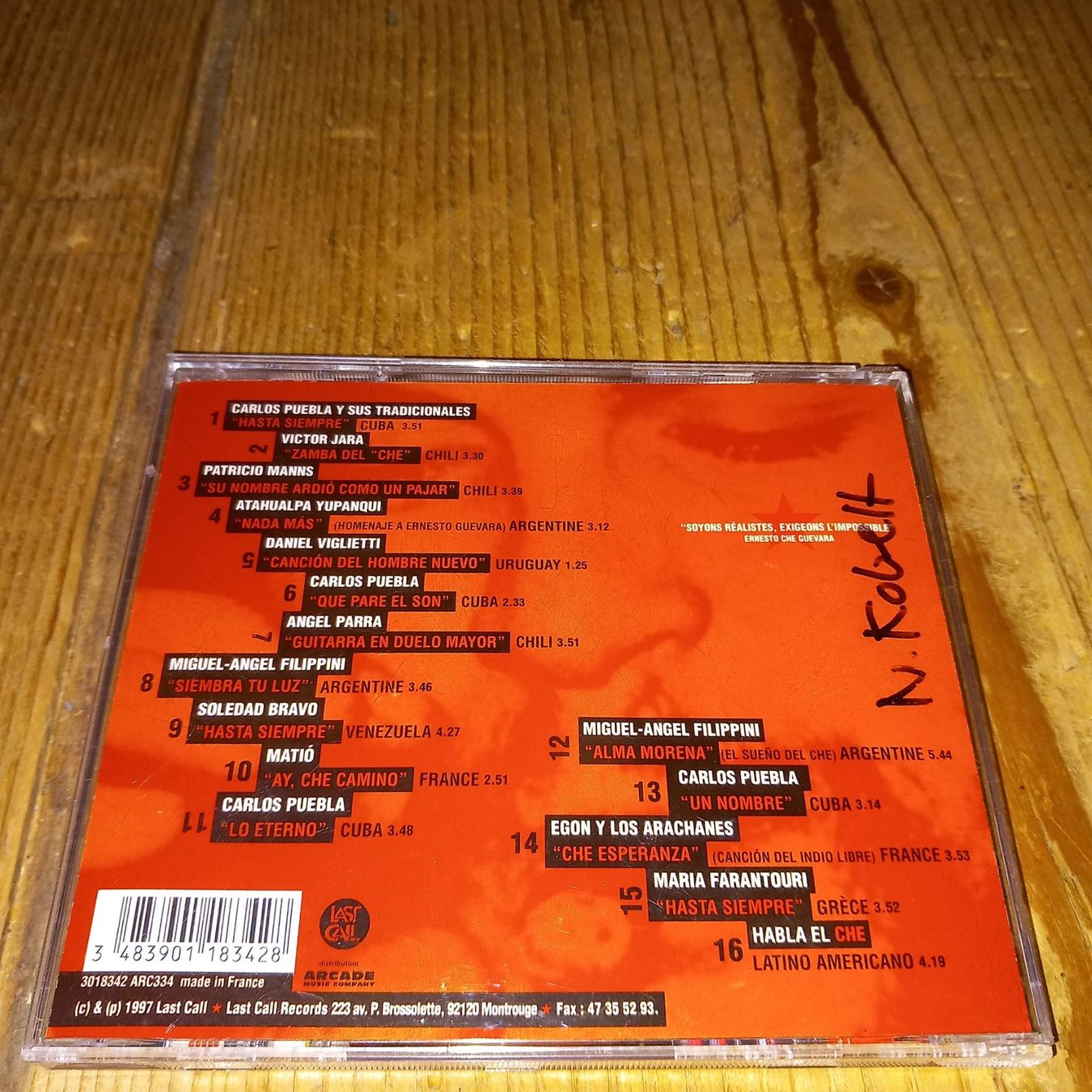 CDs: Che Guevara - ¡ EL CHE VIVE ! – Gebraucht aus Ganterschwil von zaz_h9b6 2