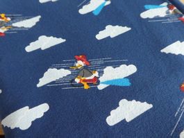 Jersey Baumwolle 60x150 cm Feuerwehr-Ente