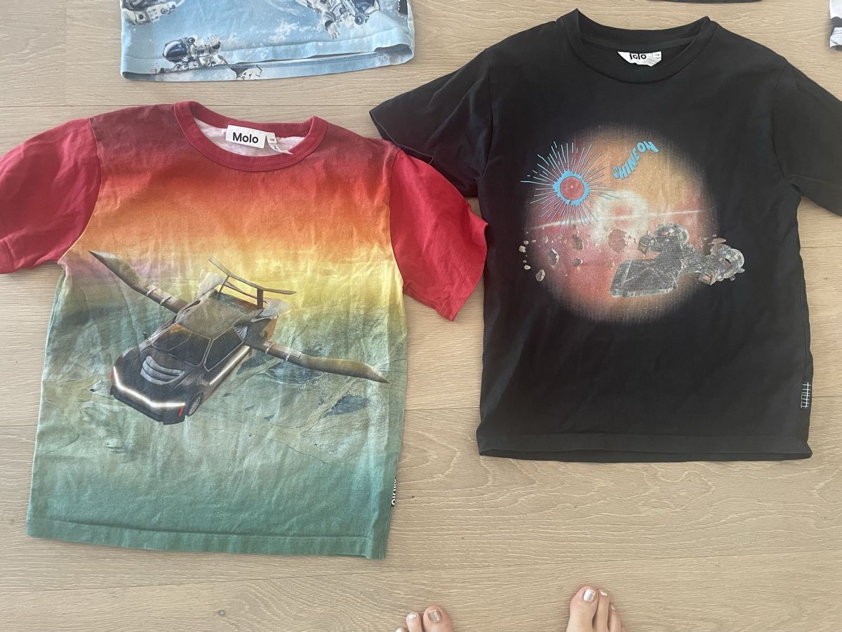 Molo Lotti & Set di vestiti: 5x Molo T-Shirts Grösse 128 – Usato da Bülach venduto da Simka83 2