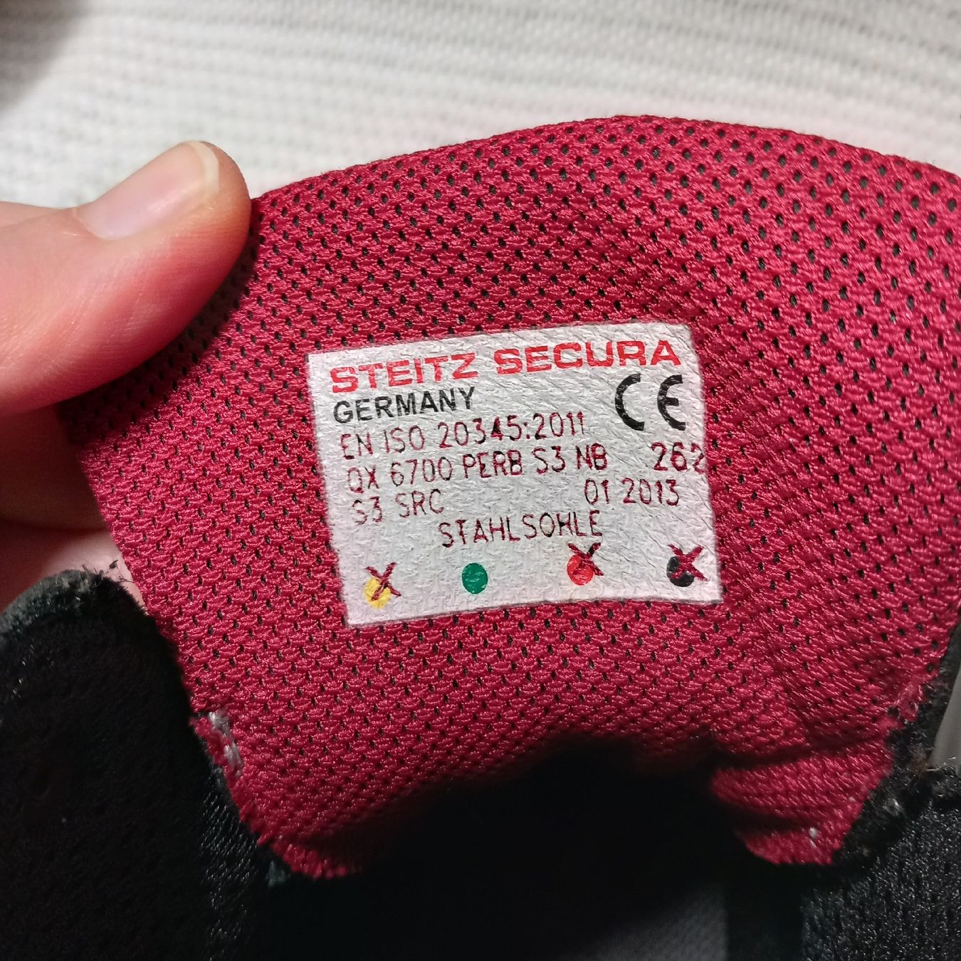 Herrenschuhe: STEITZ SECURA Sicherheitsschuhe Stahlkappe Gr.41 – Gebraucht aus Gwatt (Thun) von umwelt-brocki 4