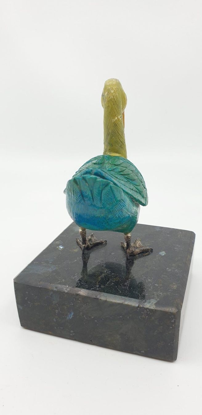 Statuette: Ente auf Steinsockel – Usato da Emmen venduto da magelan 3