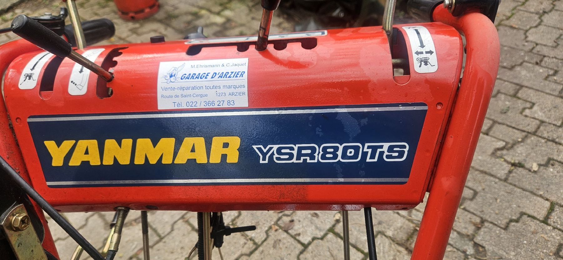Yanmar Sgombero neve: YANMAR YSR80TS – Difettoso da Vich venduto da Max-Mechanics 1