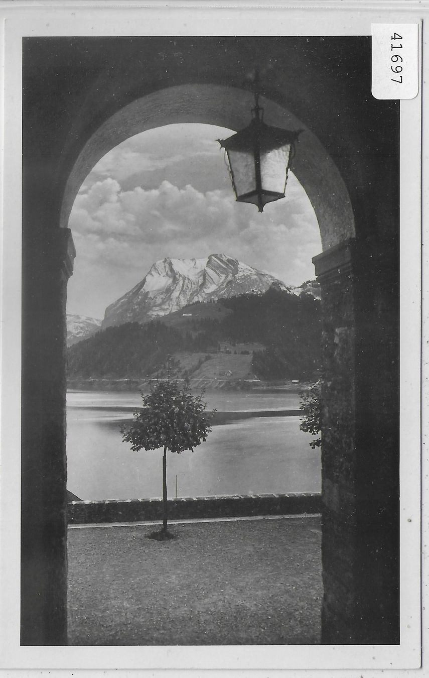 Cartoline postali: Gasthaus Stausee - Innertal - Wäggital – Usato da Ettingen venduto da Kartenplanet