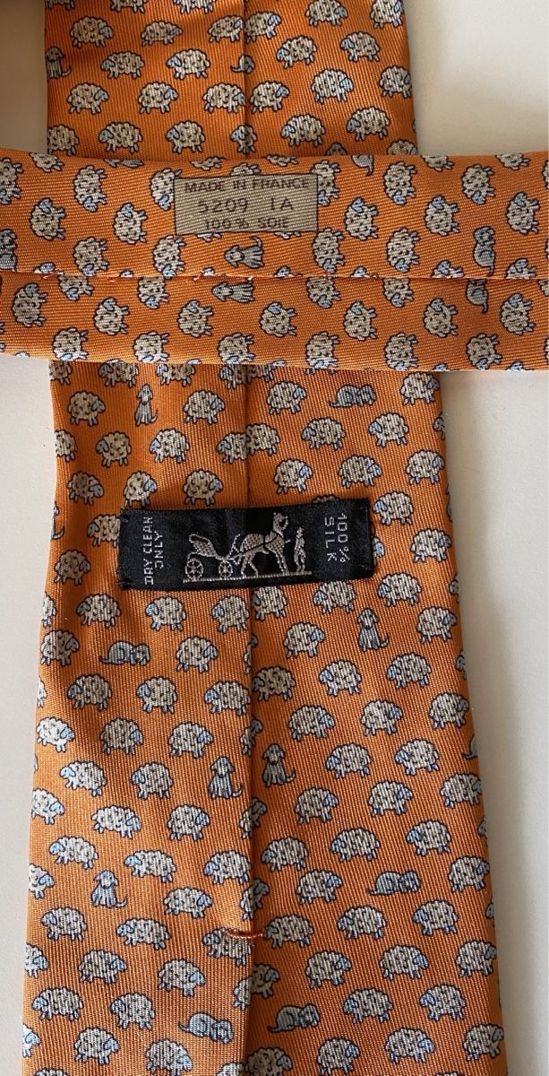 Cravates: 3 Krawatten Lanvin & Hermes – D'occasion à Sarnen par Paris99 4