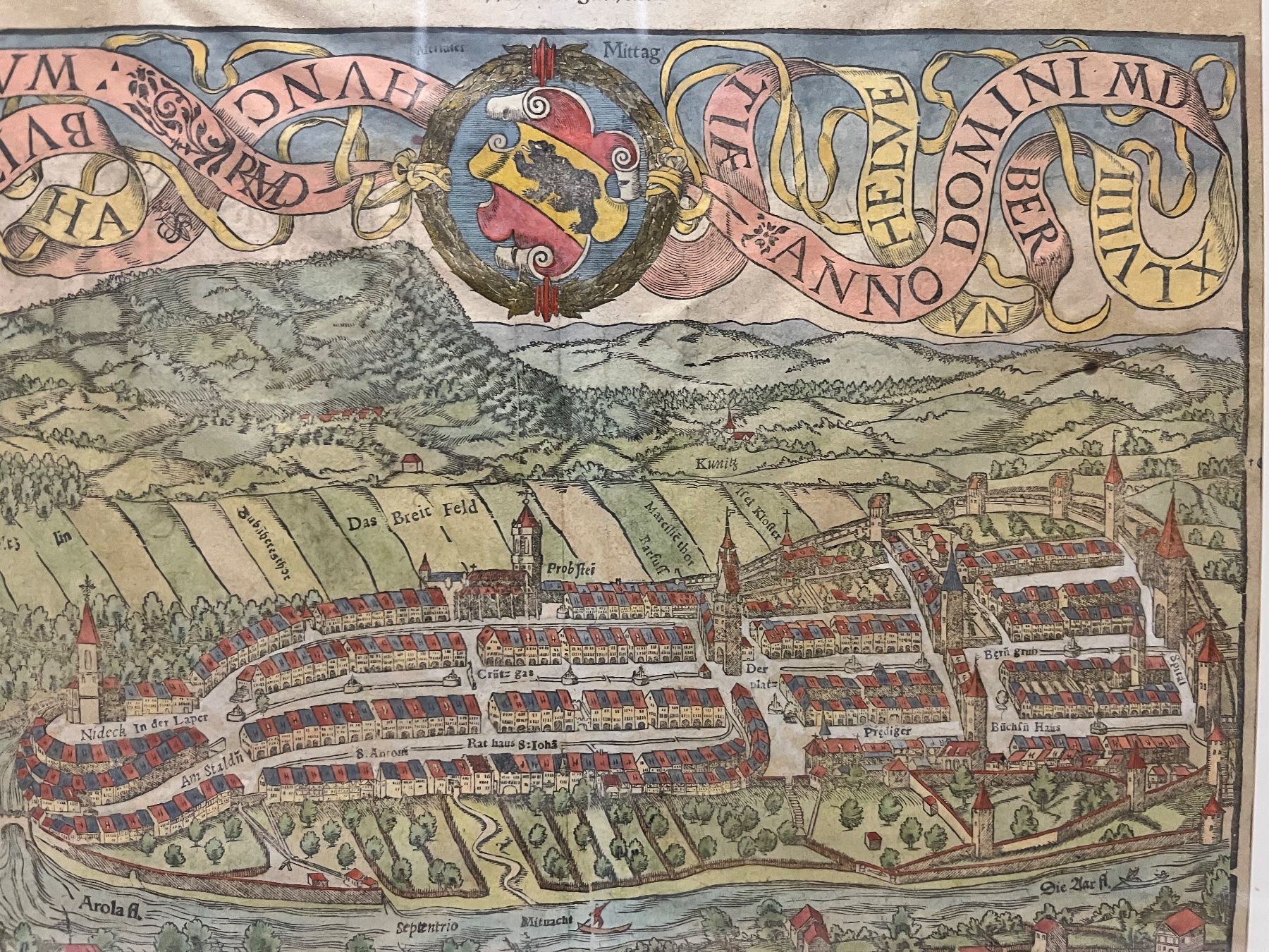 Grafica & Litografie: Ancienne lithographie ville de berne – Usato da lausanne venduto da esploras 2