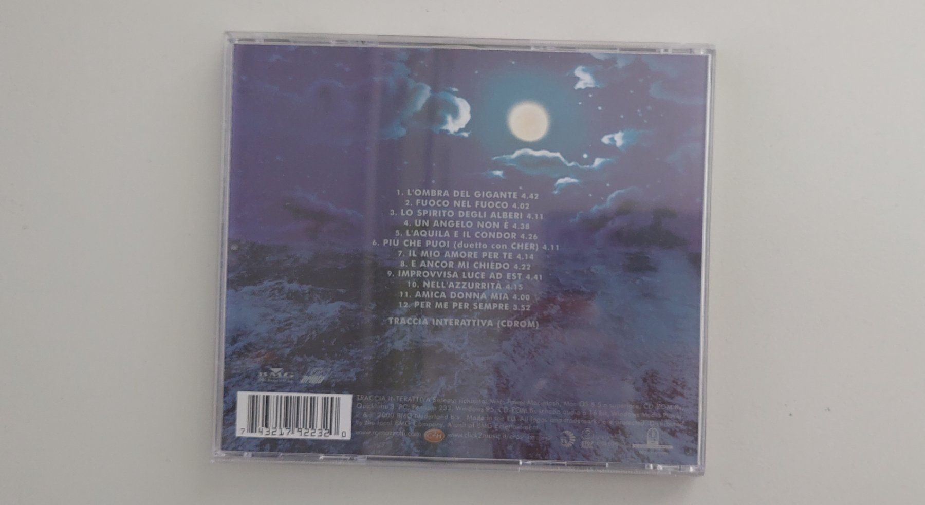 CD: CD Eros Ramazzotti "Stilelibero" – Usato da Wil SG venduto da ram_c5j2 2