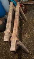 2 Malerböcke aus Holz