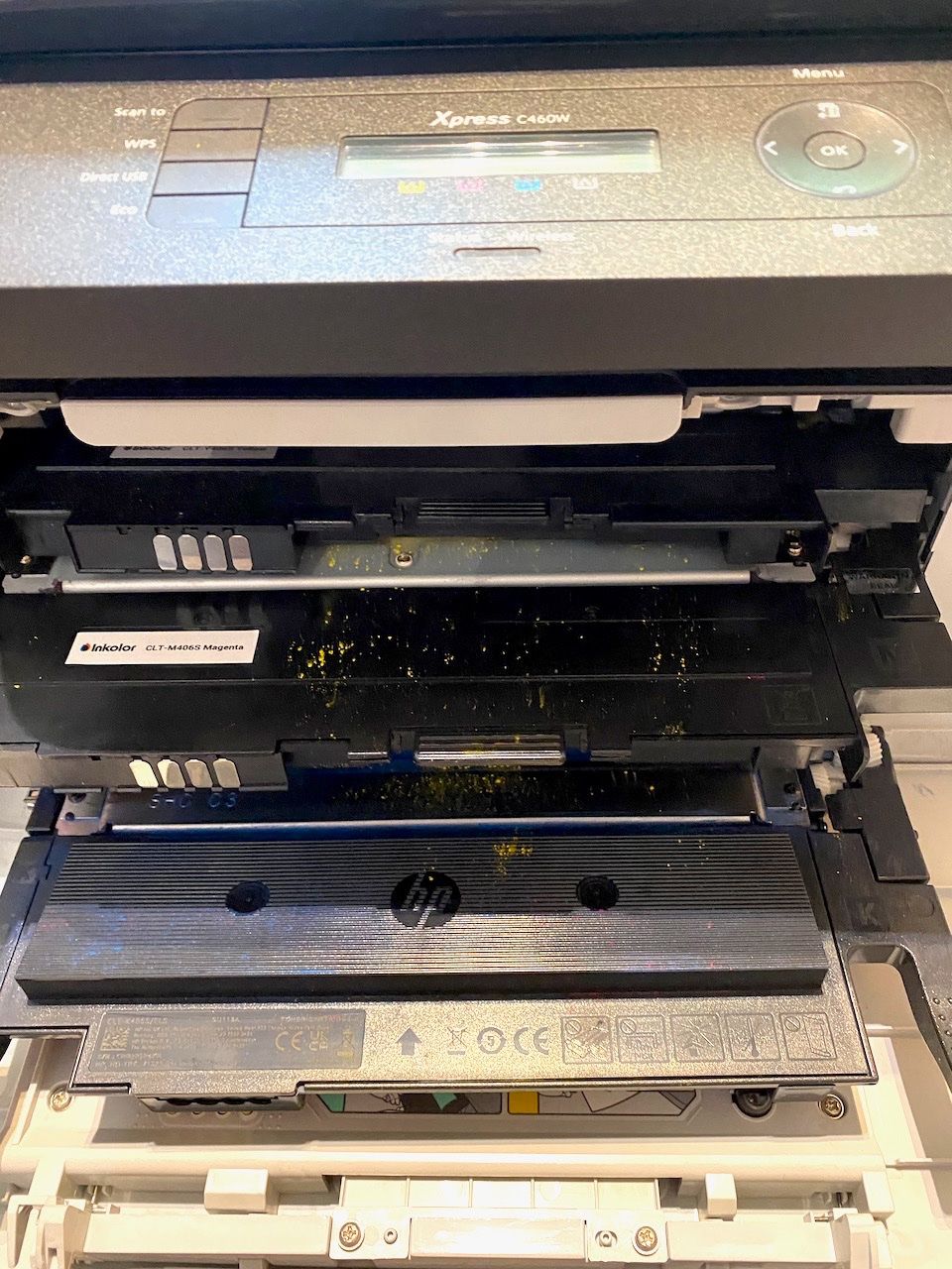 Samsung Drucker: Samsung Xpress C460W Farblaser-Multifunktionsdrucker gebr... – Gebraucht aus Uster von ros_pym8 2