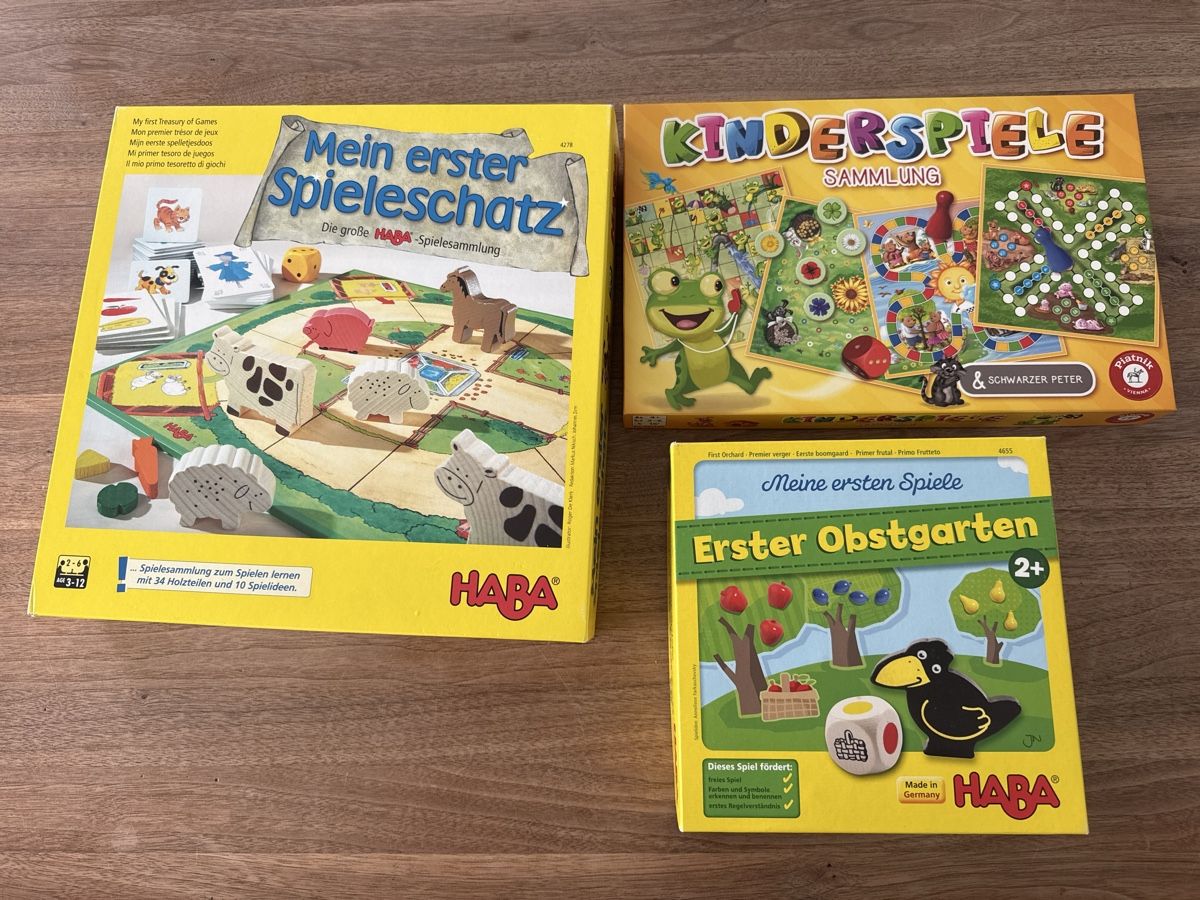 Jeux: HABA Kinderspiele Set – D'occasion à Au (ZH) par Thanks