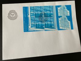 4er Block Tag der Briefmarke 2023 ET Stempel Eschenbach