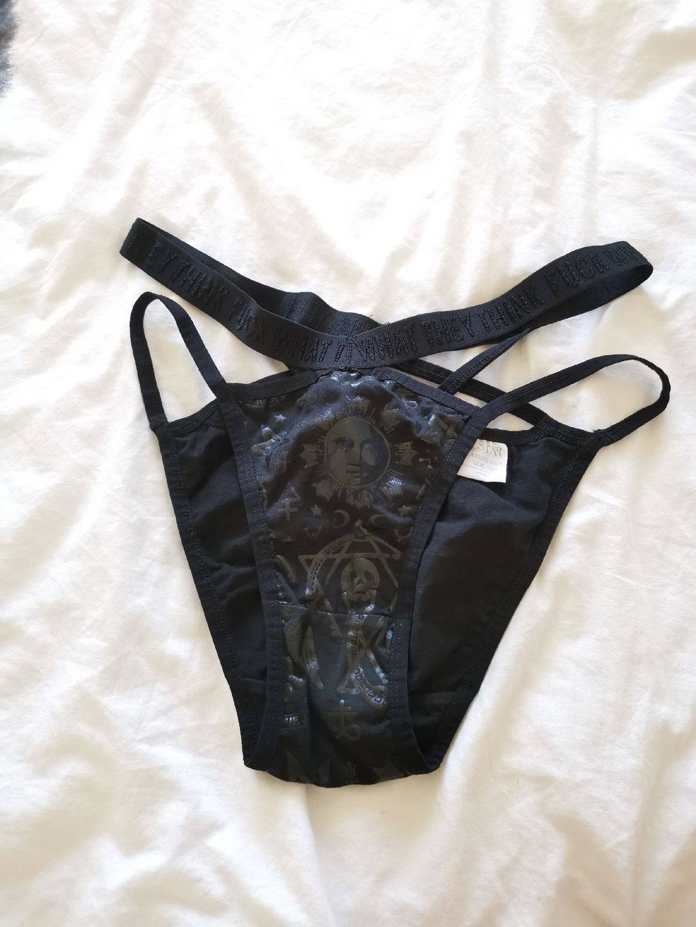 Killstar Altra biancheria intima: Pentagram-Panty von Killstar – Nuovo (secondo la descrizione) da Zürich venduto da Immoertel