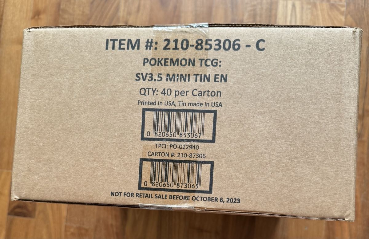 Pokémon Carte collezionabili: Pokemon 151 Mini Tins Case – Nuovo e nell'imballaggio originale da Wettingen venduto da beki14