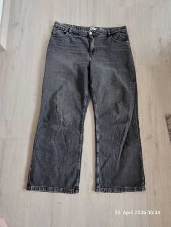 Jeans, Wide High Waist - Grösse 46