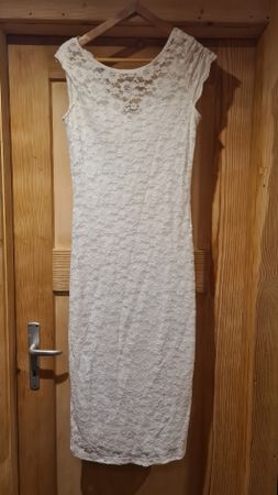 robe de mariée / cocktail fourreau , taille M