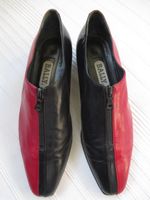BALLY -  80s Vintage Leder Pumps Schuhe Reissverschluss 38.5