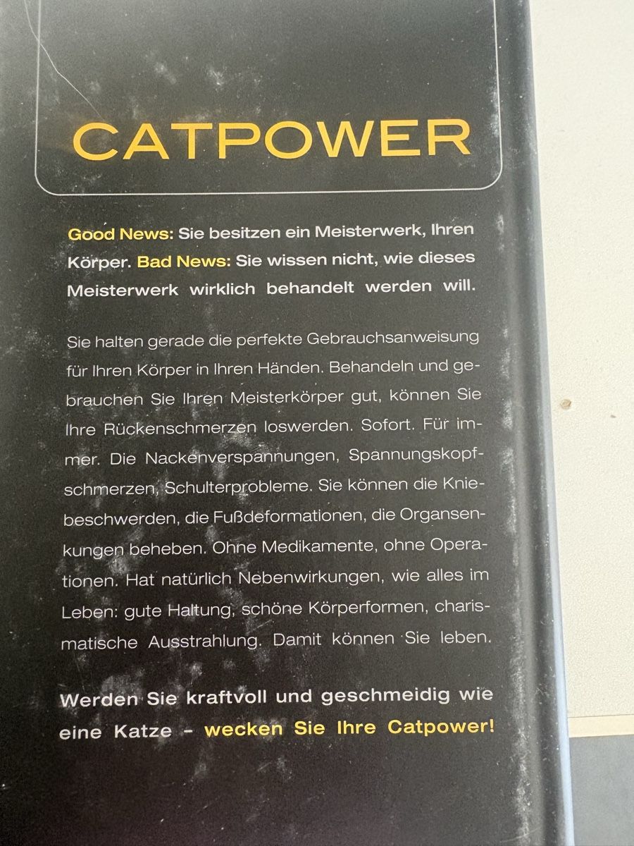 Libri: Buch Catpower – Nuovo (secondo la descrizione) da Obbürgen venduto da bugi6868 4