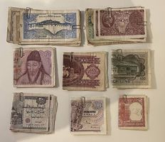 Ancien billets de banque différents pays du monde 