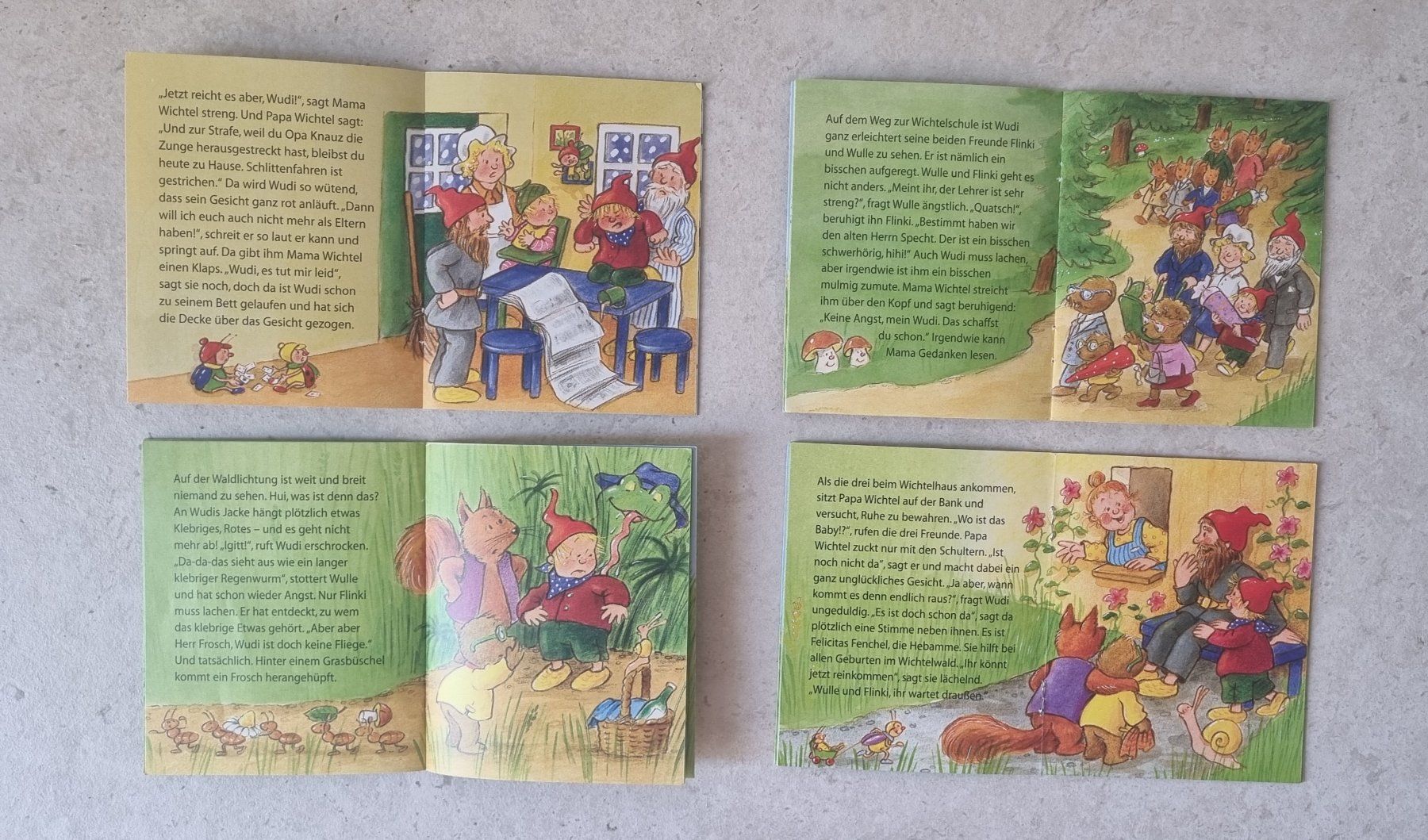 Libri: 4 x "Wichtelgeschichten"  Minibücher – Nuovo (secondo la descrizione) da Champlan venduto da acr_kkd5 1