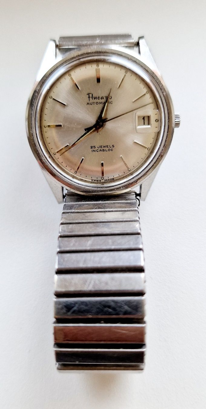 Swiss Orologi: Uhr Fulcano automatic vintage swiss made – Usato da wetzikon venduto da Bestedienste