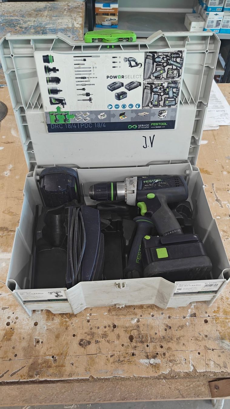 Festool Trapani: Festool Akku Bohrschrauber PDC 18/4 – Usato da Waldkirch venduto da Jerom77