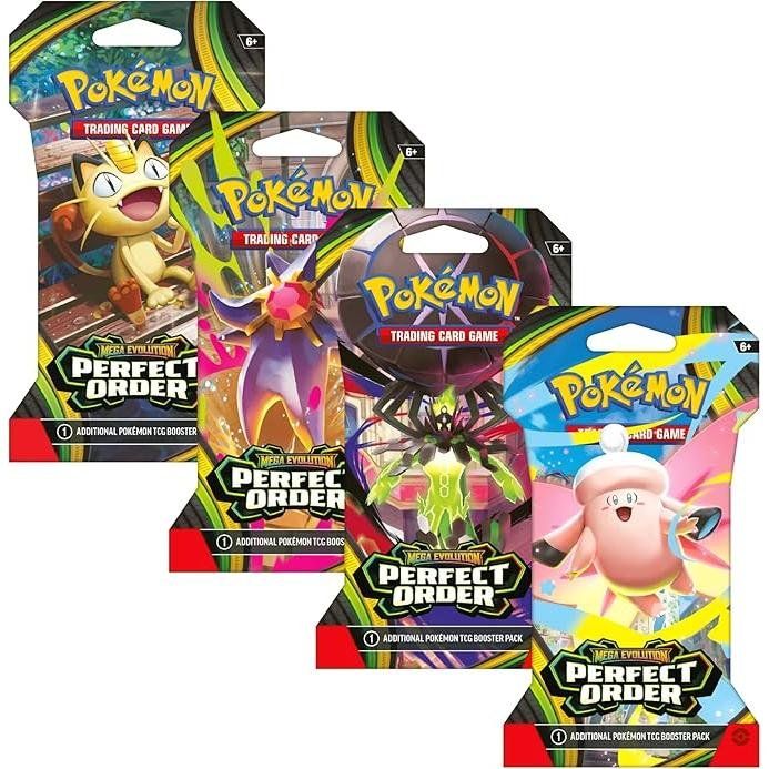 Pokémon Carte collezionabili: Pokemon Perfect Order Sleeved booster – Nuovo e nell'imballaggio originale da Trübbach venduto da SwissShopDachRegion 3