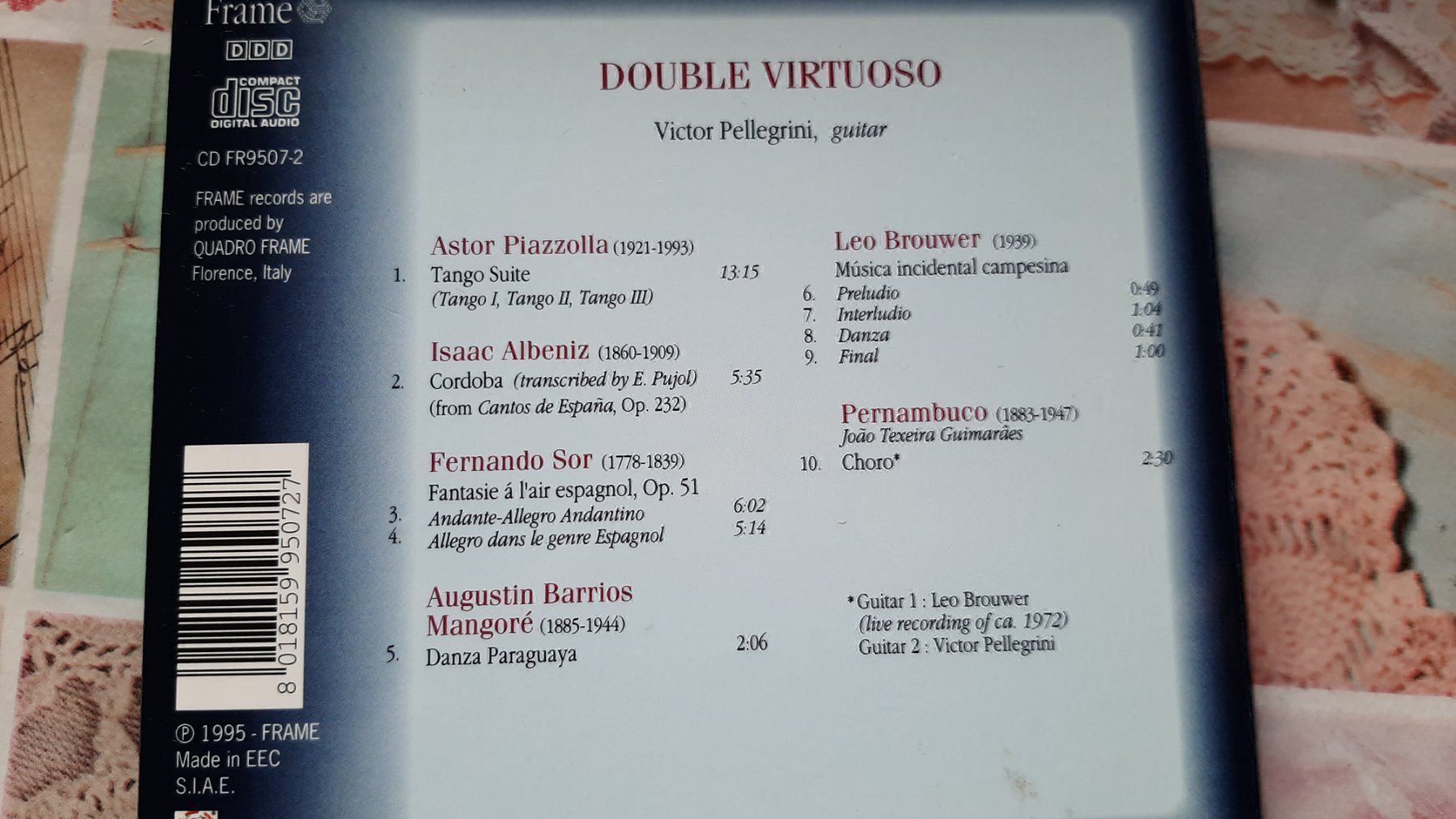 CD: CD Victor Pellegrini - Double Virtuoso – Usato da Pully venduto da bro_n52j 2