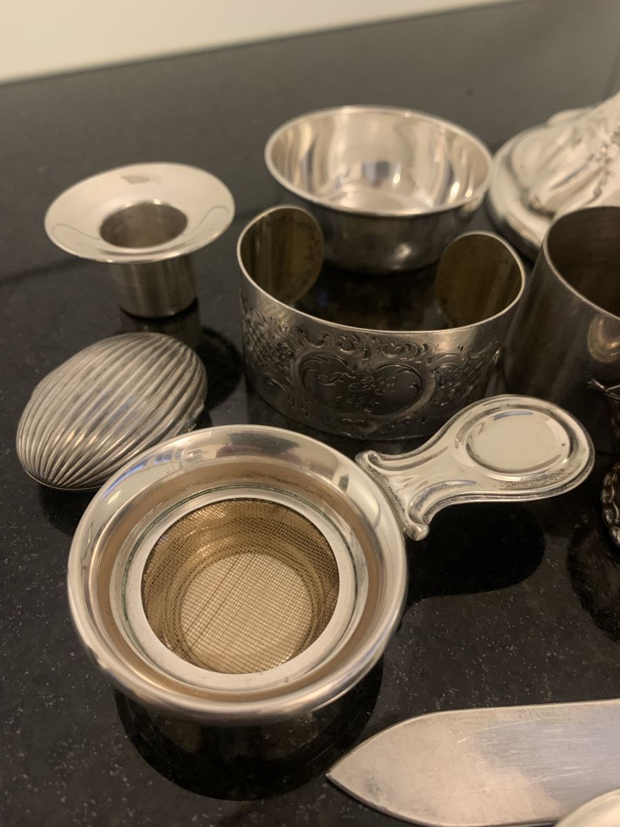 Portacandele: Kerzenständer Silber – Usato da Zollikofen venduto da ausmisten_at_home 2