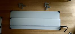 4x Glasregal / Wandregal inkl. Halterungen – 2x70,2x90