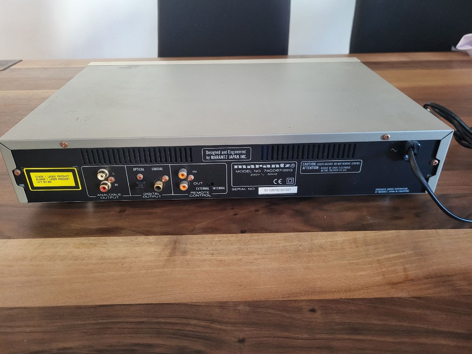 CD: MARANTZ CD PLAYER – Difettoso da Fruthwilen venduto da Mostro-Medusa 4
