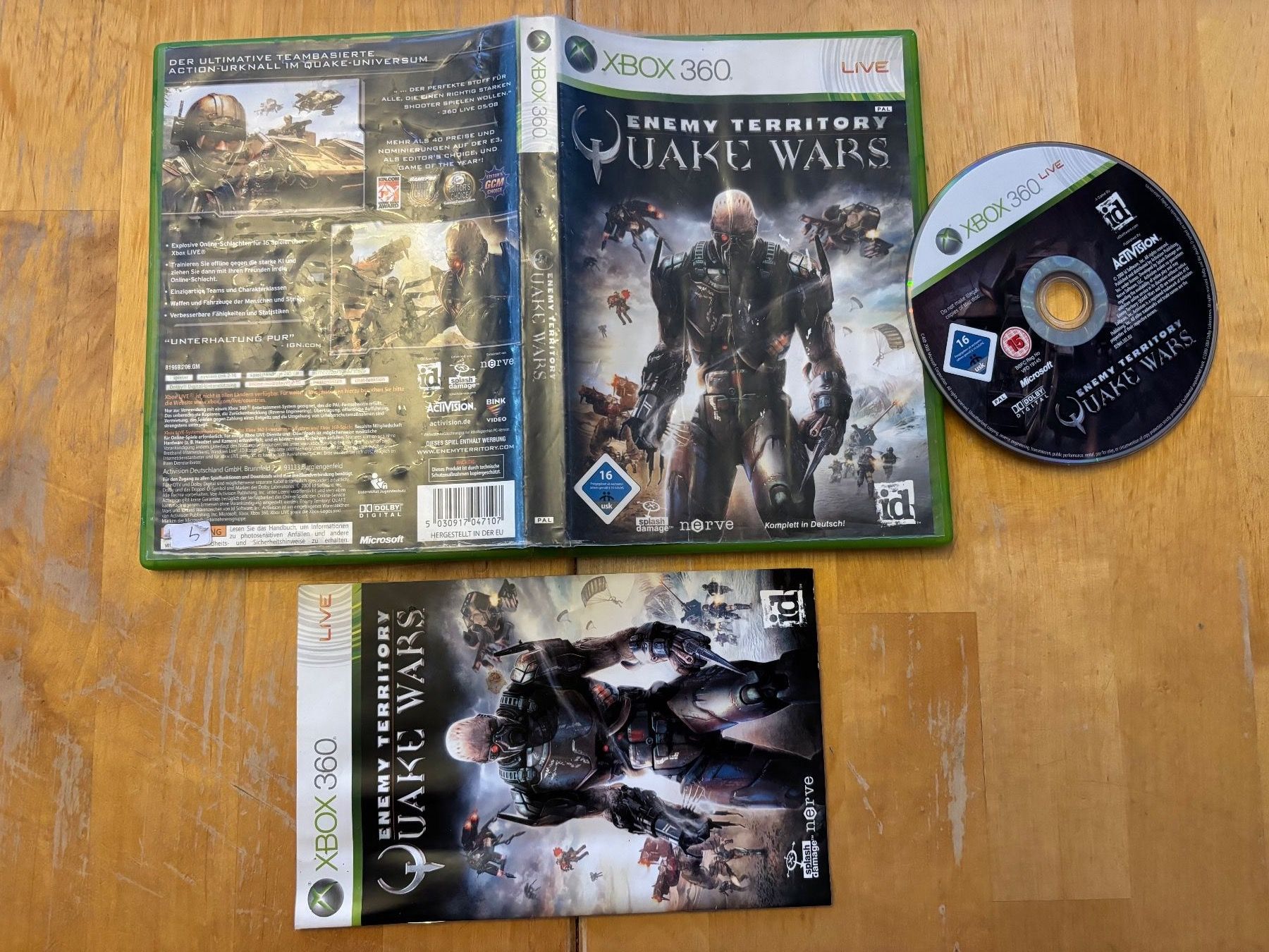 Giochi: Enemy Territory Quake Wars (CIB) – Usato da Frenkendorf venduto da gelbeZinnie