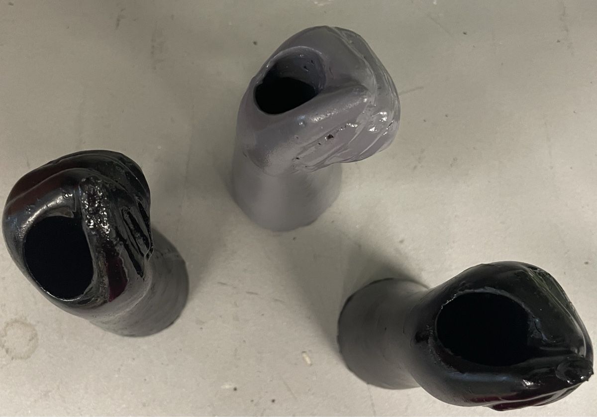 Tutte le decorazioni: Hand-Vasen 3er Set, schwarz/grau, Deko – Nuovo e nell'imballaggio originale da Au ZH venduto da Jaggy4 2