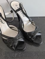 Elegante High-Heel-Sandaletten Gr. 39