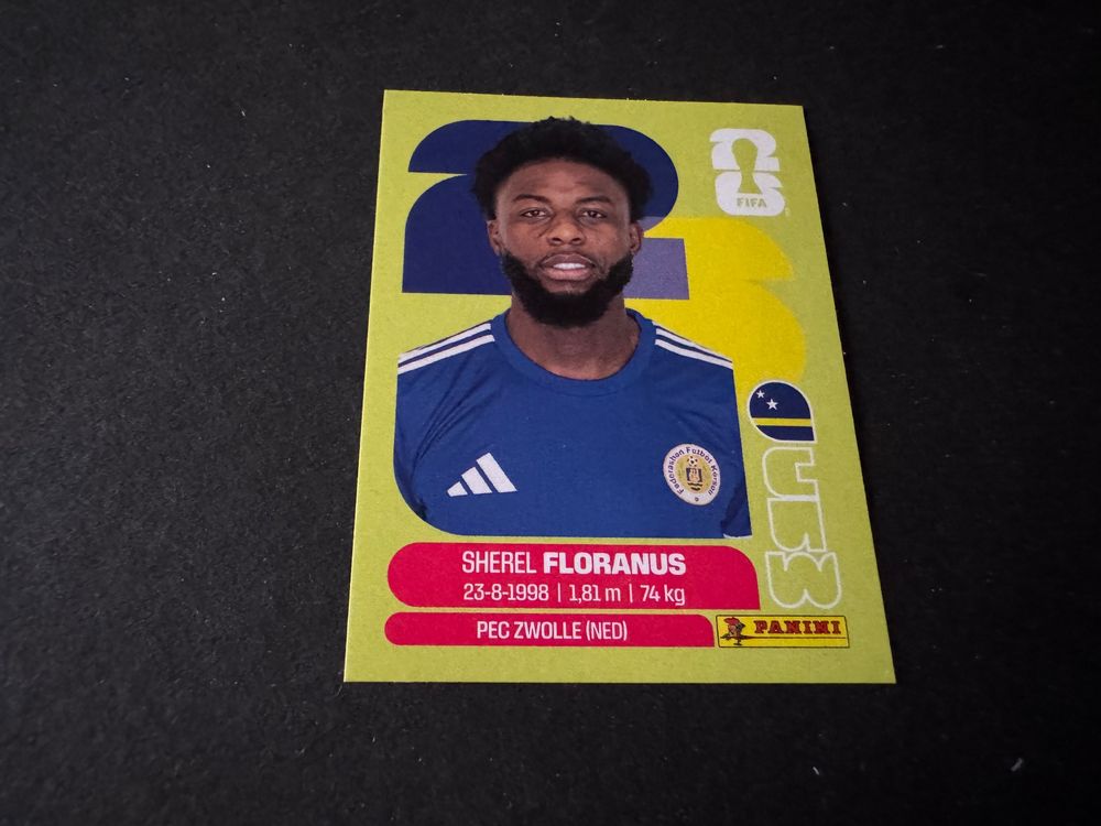 Panini Sticker WM 2026, Sherel Floranus, CUW 4 (Neu (gemäss ...