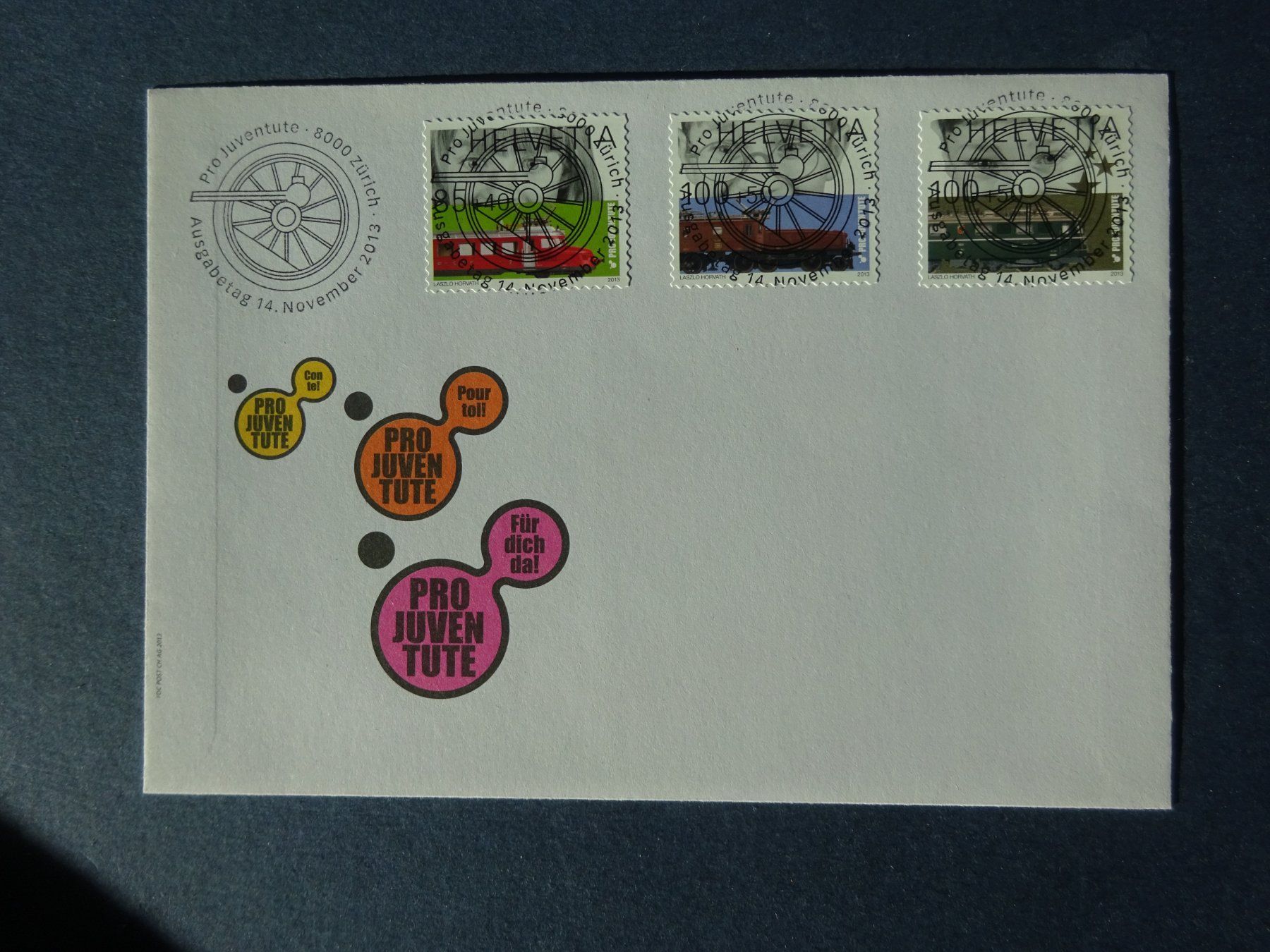 Alle Briefmarken: 2013 Pro Juventute FDC mit ET-Voll – Gebraucht aus Appenzell-Steinegg von adi1975 1