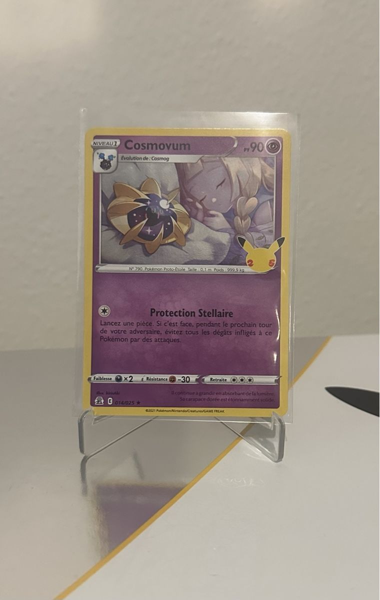 Pokémon Sammelbilder & Trading cards: Pokémon FR Cosmovum Célébration – Gebraucht aus Grand-Lancy von Mario64