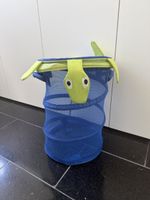 IKEA Wäschekorb Schildkröte blau faltbar Kinderzimmer Netz